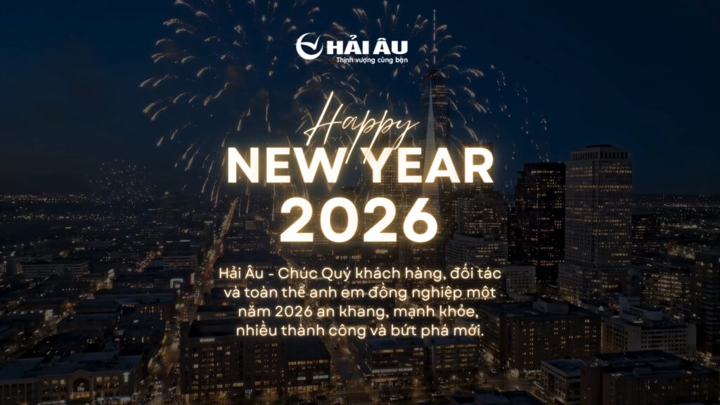 happy New Year 2026 Hải Âu