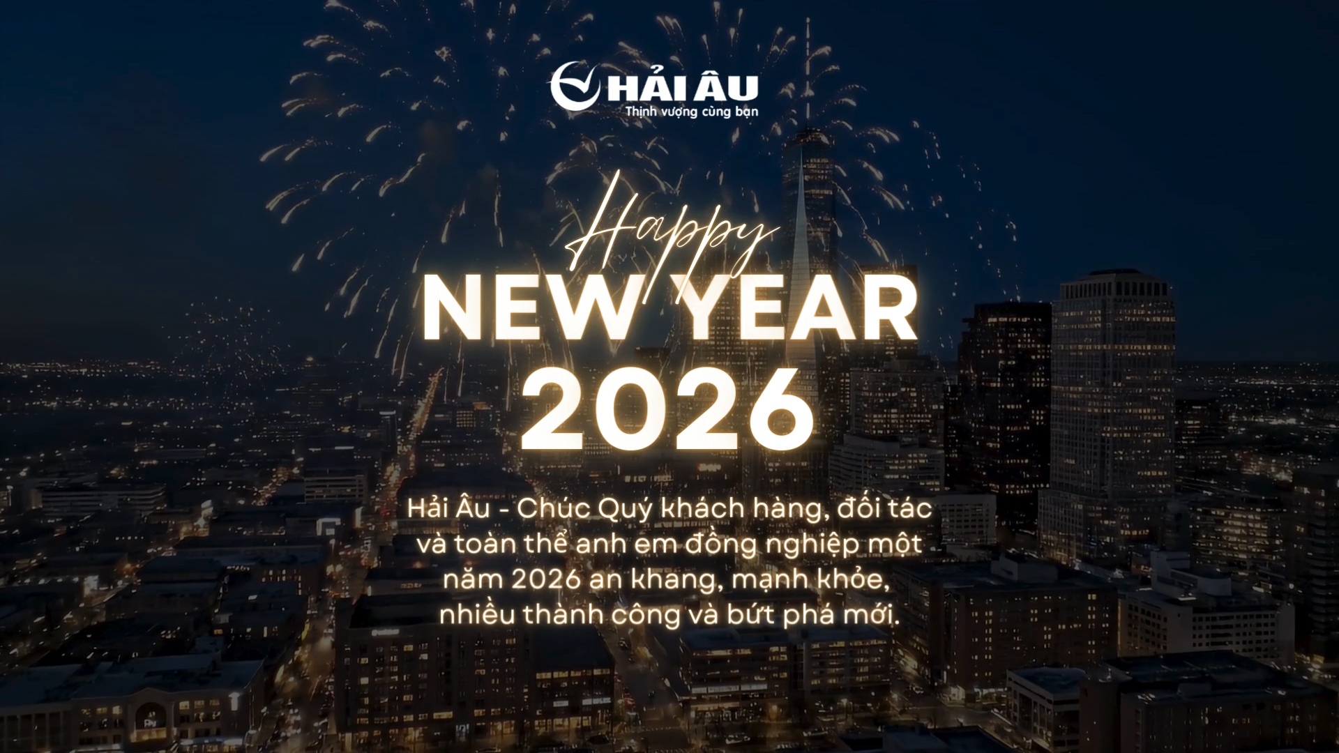 happy New Year 2026 Hải Âu