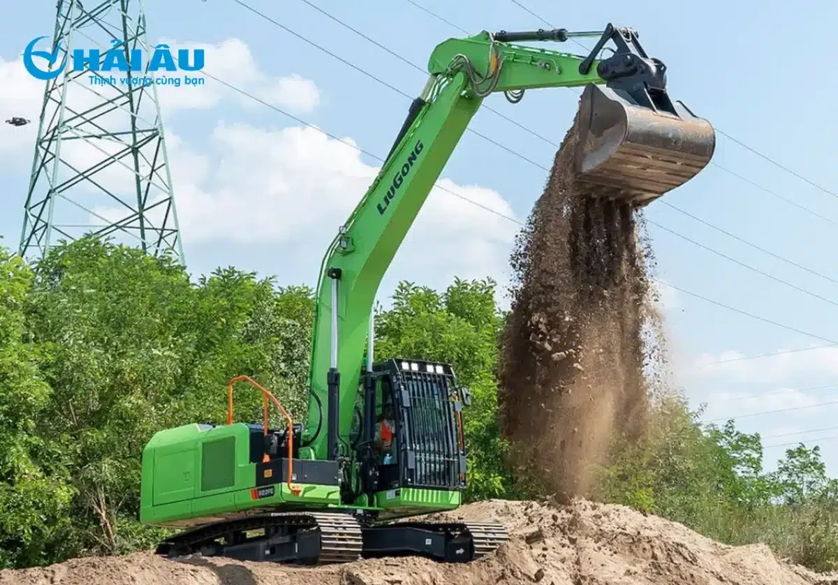 Xúc đào điện Liugong 922FE